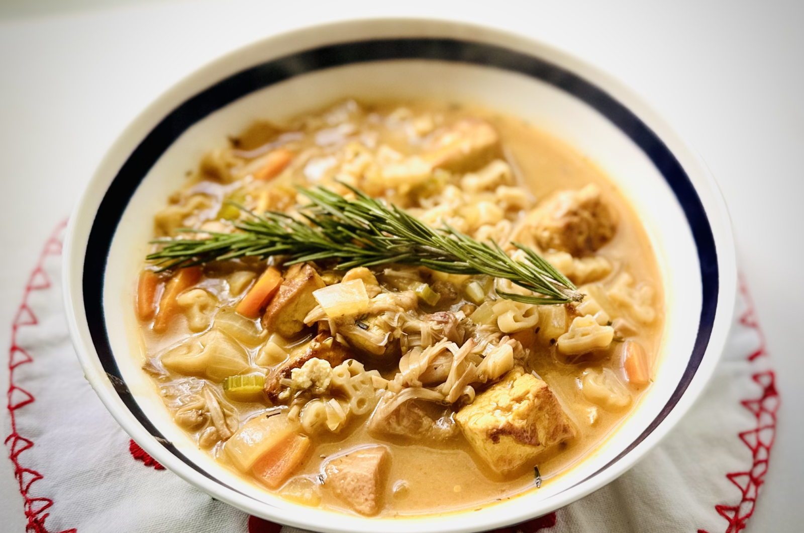 “No Chicken” Soup