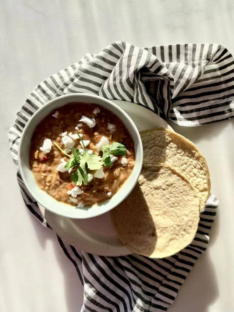 Vegan Refried Pinto Beans (From Scratch, No Lard)